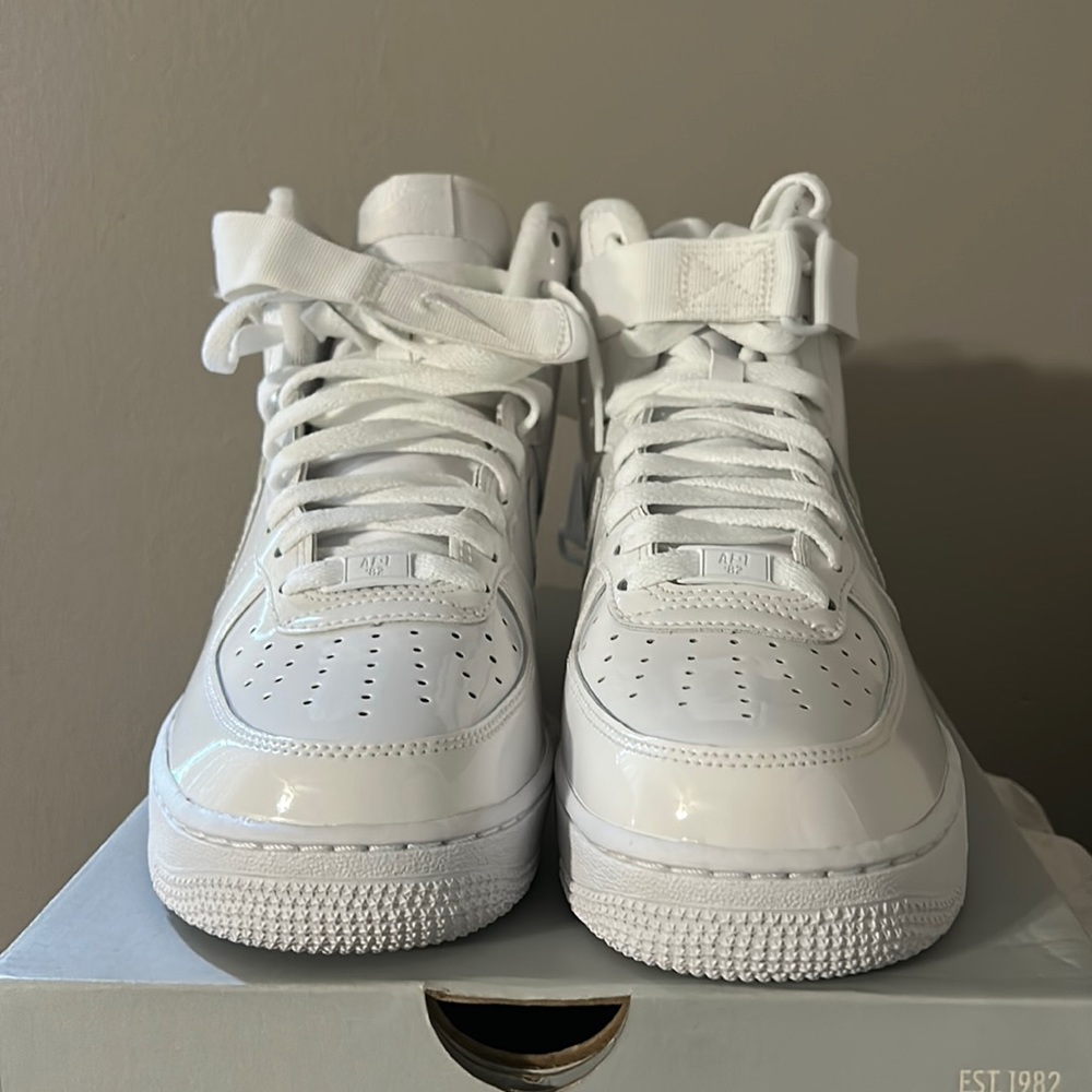Nike Men's High-Top White Sneakers